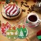 DIY Diamond Art Painting Coasters with Holder for Adults – Christmas Balls Diamond Coaster Kit, 8-Piece Set